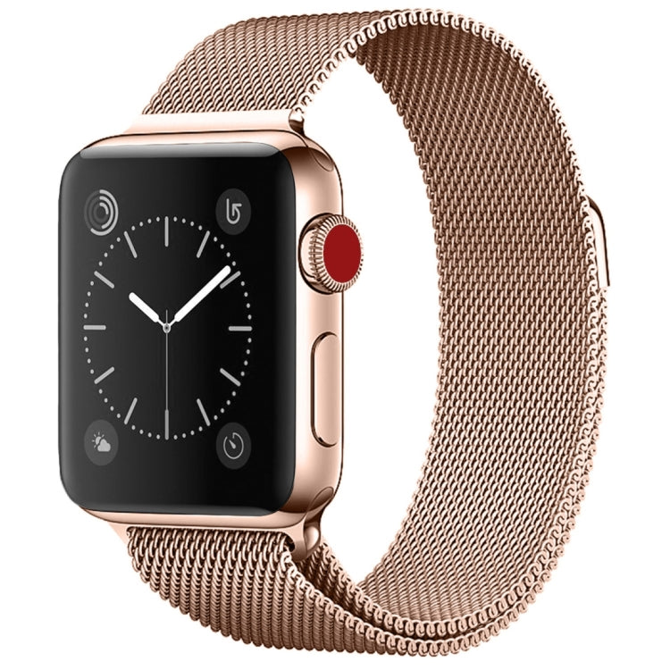 Midkart Apple iWatch 42 mm Rose Gold Milanese Loop Stainless Steel Magnetic  Belt Series 1 / 2 / 3 Smart Watch Strap Price in India - Buy Midkart Apple  iWatch 42 mm